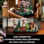 LEGO 10315 Icons Jardín Meditativo, Jardín Zen Botánico para Adultos con Flores de Loto, Regalo para el Día de la Madre,