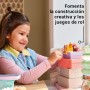 LEGO Classic Caja Feliz Creativa de Ladrillos de Colores Surtidos, Set para Construir Animales de Juguete, Figura de Pájaro,