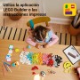 LEGO Classic Caja Feliz Creativa de Ladrillos de Colores Surtidos, Set para Construir Animales de Juguete, Figura de Pájaro,