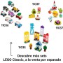 LEGO Classic Caja Feliz Creativa de Ladrillos de Colores Surtidos, Set para Construir Animales de Juguete, Figura de Pájaro,
