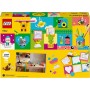 LEGO Classic Caja Feliz Creativa de Ladrillos de Colores Surtidos, Set para Construir Animales de Juguete, Figura de Pájaro,