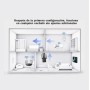Repetidor WiFi, 300Mbps WiFi Extender Largo Alcance, Amplificador señal WiFi con 6Antenas de Alta Ganancia, Puerto LAN,