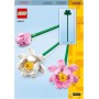 LEGO Botanical Flores de Loto Maquetas de Flores Artificiales, Regalo del Día de la Madre y Niñas y Niños de 8+ Años, 3 Modelos