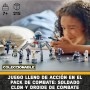 LEGO Star Wars Pack de Combate: Soldado Clon y Droide de Combate, Juguete Infantil, Moto Speeder de Juguete, Figura Tri-Droide y