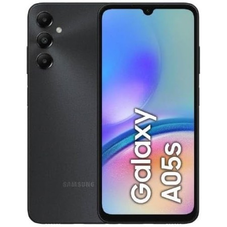 Samsung Galaxy A05s (A057F-DS) Dual LTE - Teléfono móvil de 128 GB, 4 GB de RAM, negro