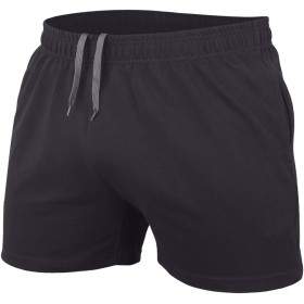 Muscle Alive Hombres Culturismo Gimnasio Rutina de Ejercicio Pantalones Cortos Terry Algodón
