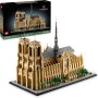 Lego Architecture Notre Dame de París Maquetas para Construir para Adultos, Regalo para el Día de la Madre, Set de Arquitectura