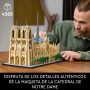 Lego Architecture Notre Dame de París Maquetas para Construir para Adultos, Regalo para el Día de la Madre, Set de Arquitectura