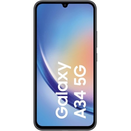 Samsung A346B Galaxy A34, All Carriers, 5G 128 GB (Awesome Graphite) ohne Simlock, ohne Branding