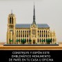 Lego Architecture Notre Dame de París Maquetas para Construir para Adultos, Regalo para el Día de la Madre, Set de Arquitectura
