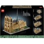 Lego Architecture Notre Dame de París Maquetas para Construir para Adultos, Regalo para el Día de la Madre, Set de Arquitectura