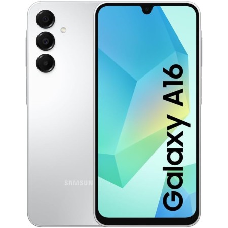 Samsung Galaxy A16 4G LTE, Teléfono Móvil Android, Pantalla 6,7" Super AMOLED, Múltiples Cámaras, Almacenamiento 128GB, Gris