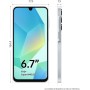 Samsung Galaxy A16 4G LTE, Teléfono Móvil Android, Pantalla 6,7" Super AMOLED, Múltiples Cámaras, Almacenamiento 128GB, Gris
