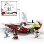 Lego Star Wars Caza Estelar Jedi de OBI-WAN Kenobi, Nave de Juguete de Construcción, Regalo para Niños y Niñas de 7 Años o Más,