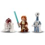 Lego Star Wars Caza Estelar Jedi de OBI-WAN Kenobi, Nave de Juguete de Construcción, Regalo para Niños y Niñas de 7 Años o Más,