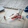 Lego Star Wars Caza Estelar Jedi de OBI-WAN Kenobi, Nave de Juguete de Construcción, Regalo para Niños y Niñas de 7 Años o Más,
