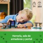 LEGO Minecraft La Armería, Juguete de Construcción de Aventuras y Forja de Armas con Personajes del Videojuego, Minifigura de