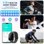 Reloj Inteligente Hombre Mujer,1.85" HD Smartwatch con Llamadas, WhatsApp Notificaciones, Smart Watch con