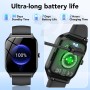 Reloj Inteligente Hombre Mujer,1.85" HD Smartwatch con Llamadas, WhatsApp Notificaciones, Smart Watch con