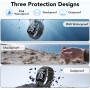 Reloj Inteligente Hombre Mujer,1.85" HD Smartwatch con Llamadas, WhatsApp Notificaciones, Smart Watch con