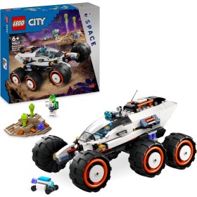 LEGO City Róver Explorador Espacial y Vida Extraterrestre, Vehículo del Espacio de Juguete, Regalo de Cumpleaños para Niños y