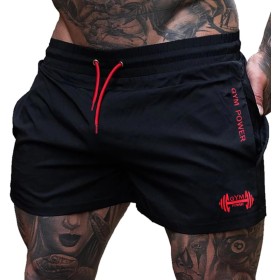 Muscle Alive Hombres Deportes Running 1" Élite División Corriendo Pantalones Cortos con Lado Malla Panel Rápido Seco Shorts
