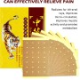 Parches Anti-Douleur, 80 Pièces Patch Chauffant, Patch Anti Douleur, Patch De Soulagement De La Douleur, Patch Chauffant Dos