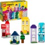 LEGO Classic Casas Creativas, Juguete de Construcción de Casa con Ladrillos, Regalo para Niños y Niñas de 4 Años o Más,