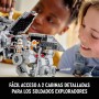 LEGO Star Wars Caminante AT-TE Articulado, Juguete Construcción, Mini Figura Comandante Cody, 3 Soldados Clon 212 y Droides,