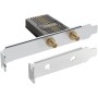 TP-Link Archer TBE400E PCIe - Tarjeta WiFi BE6500Mbps WiFi 7, Tarjeta Bluetooth 5.4, WPA3, MU-MIMO, OFDMA, Tarjeta WiFi PC Fija,