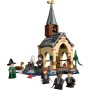 LEGO Harry Potter Cobertizo del Castillo de Hogwarts de Juguete de Fantasía para Construir con 2 Botes y 5 Minifiguras de