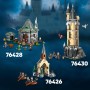 LEGO Harry Potter Cobertizo del Castillo de Hogwarts de Juguete de Fantasía para Construir con 2 Botes y 5 Minifiguras de