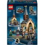 LEGO Harry Potter Cobertizo del Castillo de Hogwarts de Juguete de Fantasía para Construir con 2 Botes y 5 Minifiguras de