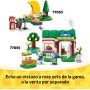LEGO Animal Crossing Caravana de Gandulio y Tienda de Jardinería Kit de Construcción, Furgoneta de Juguete, Flores y Figuras de