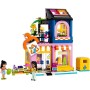 LEGO 42614 Friends Tienda de Ropa Vintage, Modelo con Minimu�ecas Olly, Liann y Jordin y una Figura de Gato