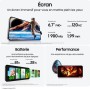 Samsung Galaxy S24 FE Smartphone 256 GB Graphit