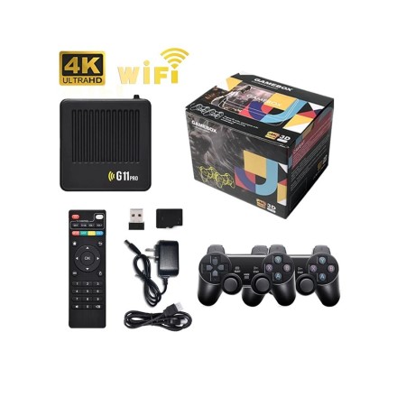 G11 Pro Game Box 4K HD TV Game Stick consola de videojuegos 128G incor