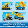 LEGO 60391 City Camiones de Construcción y Grúa con Bola de Demolición, Excavadora de Juguete, Camión Basculante y Vehículos de