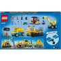 LEGO 60391 City Camiones de Construcción y Grúa con Bola de Demolición, Excavadora de Juguete, Camión Basculante y Vehículos de