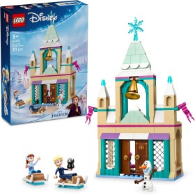 LEGO | Disney Frozen Castillo Helado de Arendelle Maqueta de Palacio de Juguete para Niñas de 5 Años o Más, Mini Muñecas de