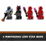 LEGO Star Wars: The Mandalorian Batalla Entre Paz Vizsla y Moff Gideon Juguete de Construcción Coleccionable con Minifiguras,