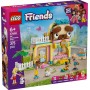 LEGO Friends Tienda de Accesorios para Mascotas con Animales de Juguete (Gato, Perro, Conejo) y 3 Mini Muñecos Nova, Leo y