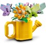 LEGO Creator 3 en 1 Flores en Regadera, Convertible en Bota de Agua o 2 Pájaros de Juguete Posados en una Percha, Juego Creativo