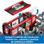 LEGO City Tranvía y Estación del Centro, Regalo para Niños y Niñas de 7 Años o Más Fans de los Trenes de Juguete, 6 Minifiguras