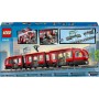 LEGO City Tranvía y Estación del Centro, Regalo para Niños y Niñas de 7 Años o Más Fans de los Trenes de Juguete, 6 Minifiguras