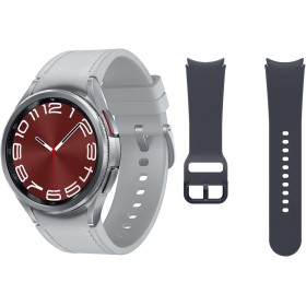 Samsung Galaxy Watch6 Classic Bluetooth, 43 mm + Correa de recambio - Smartwatch, Control de Salud, Seguimiento Deportivo,