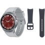 Samsung Galaxy Watch6 Classic Bluetooth, 43 mm + Correa de recambio - Smartwatch, Control de Salud, Seguimiento Deportivo,