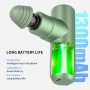 FITMIND Mini Massage Gun,Portable Muscle Massage Gun, 3 Speeds, 4 Massage Heads, Lightweight and Portable for Daily Exercise,