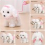 OR OR TU Control Remoto Felpa Electrónica Interactivos Juguete Perro Mascota para Niñas Caminando y Ladrando,Agitar Cola