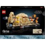 LEGO Star Wars: La Amenaza Fantasma Diorama: Carrera de Vainas de Mos ESPA Maqueta de Construcción para Adultos, Vaina de